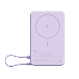 Внешний аккумулятор Mi Magnetic Power Bank With Cable USB-C 10000mAh 7.5W фиолетовый купить в Уфе