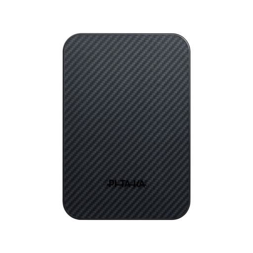 Внешний аккумулятор Pitaka Magnetic Aramid Fiber Qi2 10000mAh 15W Black/Gray