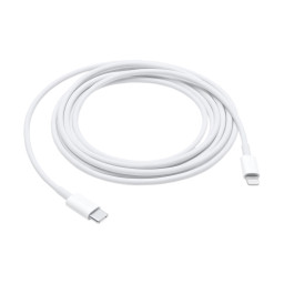 Оригинальный кабель Apple USB-C to Lightning cable 2m белый MW2R3 купить в Уфе