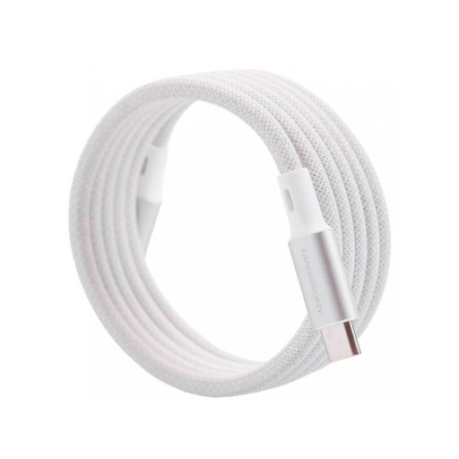 Кабель Magssory Line C 60W USB-C, 1,2 м white CBL001