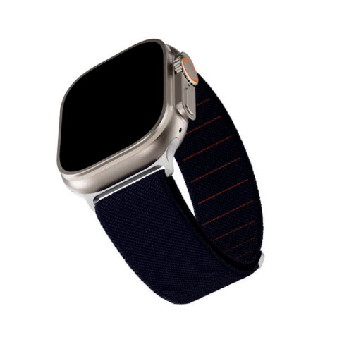 Ремешок Blupebble для Apple Watch 42/44/45/49mm Teryn Strap Black