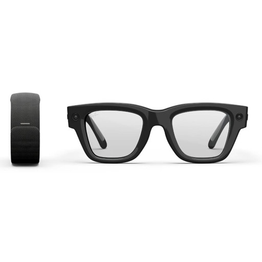 Умные очки Ray-Ban Display Shiny Black Large Neural Band size 2 Charcoal Black