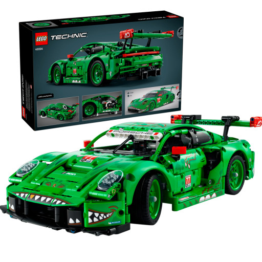 Конструктор LEGO Technic 42224 - Porsche 911 GT3 R REXY AO Racing