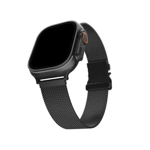 Ремешок Blupebble для Apple Watch 42/44/45/49mm Steelux Black