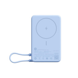 Внешний аккумулятор Mi Magnetic Power Bank With Cable USB-C 10000mAh 7.5W голубой купить в Уфе