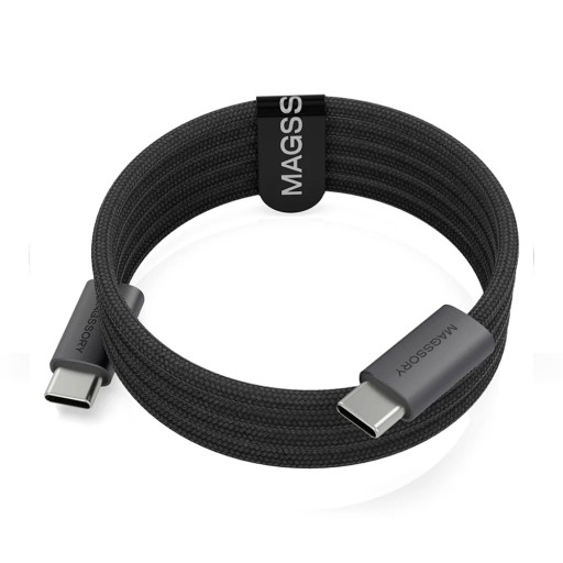 Кабель Magssory Line C 60W 2.4m USB-C Cable black