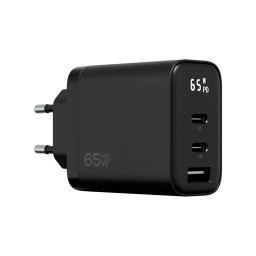 Сетевое зарядное устройство Magssory Digit 65W GaN black купить в Уфе