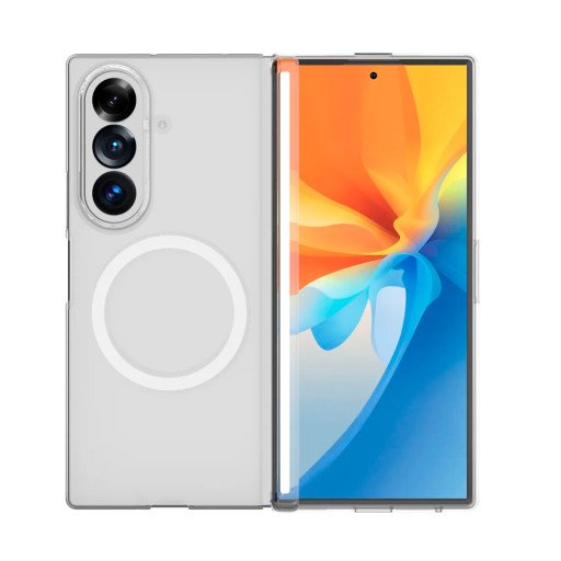 Накладка Blupebble для Samsung Galaxy Z Fold8 Ultra Hybrid Mag Case Clear