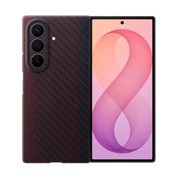 Оригинальная накладка для Samsung Galaxy Z Fold8 Ultra Carbon Magnet Case Violet купить в Уфе