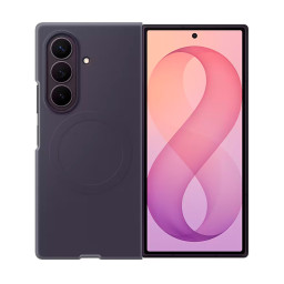Оригинальная накладка для Samsung Galaxy Z Fold8 Ultra Silicone Magnet Case Techno Violet купить в Уфе