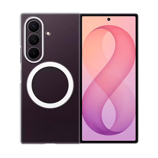 Оригинальная накладка для Samsung Galaxy Z Fold8 Ultra Clear Magnet Case Transparent