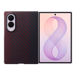 Оригинальная накладка для Samsung Galaxy Z Fold8 Carbon Magnet Case Violet купить в Уфе