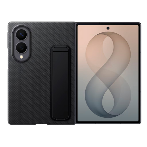 Оригинальная накладка для Samsung Galaxy Z Fold8 Carbon Standing Case Graphite