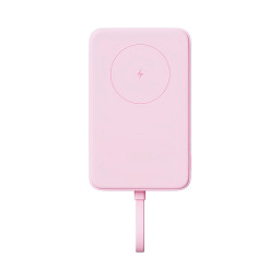 Внешний аккумулятор Mi Magnetic Power Bank With Cable USB-C 10000mAh 33W розовый купить в Уфе