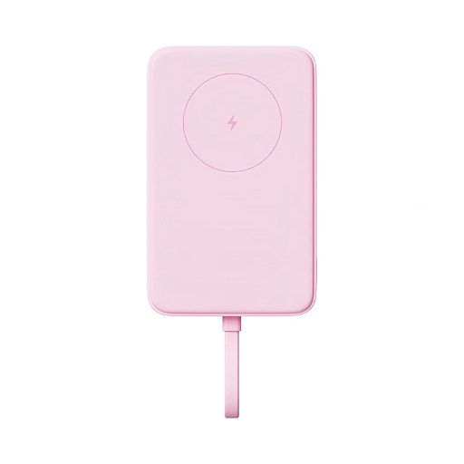 Внешний аккумулятор Mi Magnetic Power Bank With Cable USB-C 10000mAh 33W розовый