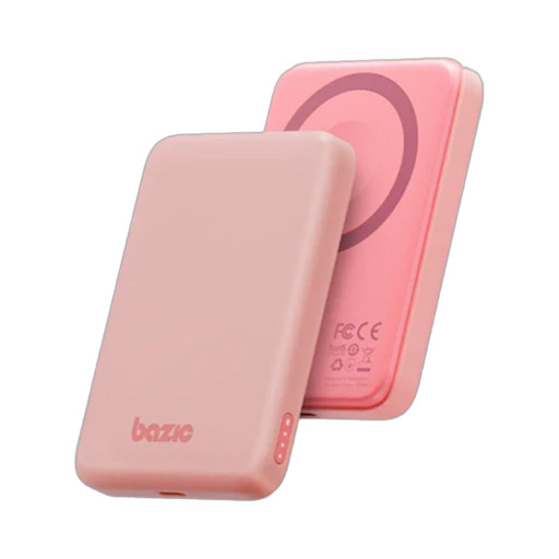 Внешний аккумулятор Energea Bazic GoPower SNAP 5000W 3in1 Magnetic wireless Charger Vanilla