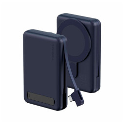 Внешний аккумулятор Energea MagPac PRO Plus 10000W Magsafe QI2 15W with cable and Stand Blue купить в Уфе