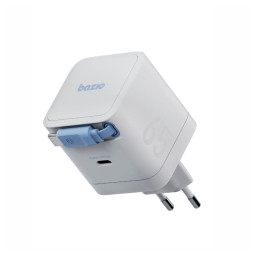 Сетевое зарядное устройство EnergEA Bazic GoPort Retrek 65W, USB-C GaN35W +70cm USB-C cable white купить в Уфе