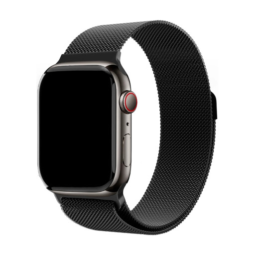 Ремешок uBear для Apple Watch 42/44/45/49mm Spark M/L черный