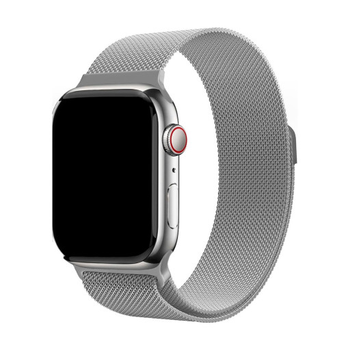 Ремешок uBear для Apple Watch 42/44/45/49mm Spark M/L серебро