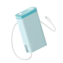 Внешний аккумулятор Oppo Powerbank Supervooc 45W PBSV08 20000mAh 1USB/1USB-C Type-C/Фонарь голубой купить в Уфе
