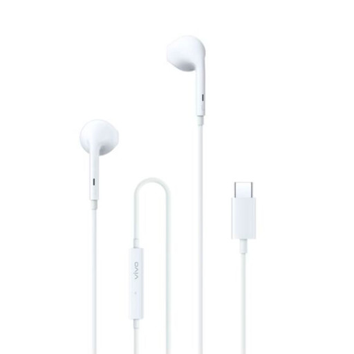 Наушники Vivo XE160 с микрофоном Type-C белые