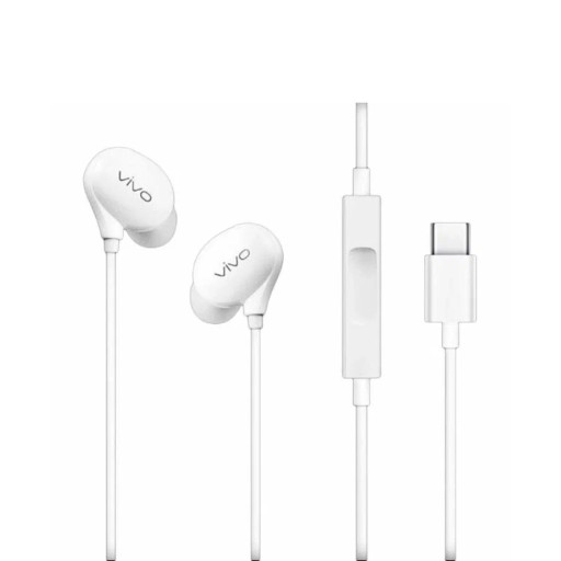 Наушники Vivo XE710 с микрофоном Type-C белые