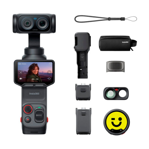 Экшн-камера Insta360 Luna Ultra Creator Bundle Cosmic Black