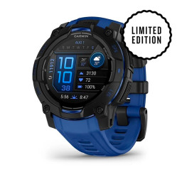 Garmin Instinct 3 45 mm Amoled Black Blue купить в Уфе
