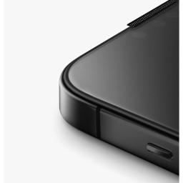 Защитное стекло Uniq для iPhone 17/16 Pro OPTIX Matte Anti-Dust filter Black (+installer) фото купить уфа