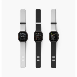 Ремешок Uniq для Apple Watch 49/45/44/42mm Revix reversible Magnetic Caspian Blue/Black фото купить уфа