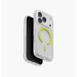 Накладка Uniq для iPhone 17 Pro Combat Active Frost Smoke/Orange (MagSafe) фото купить уфа