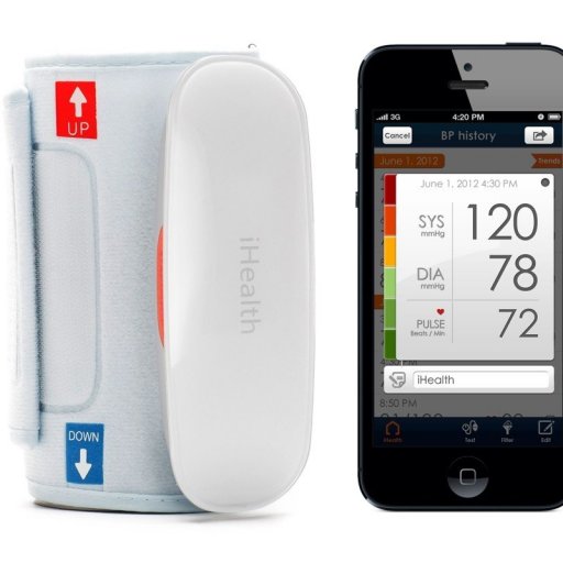 Следите за своим здоровьем с помощью современных гаджетов! Беcпроводной тонометр iHealth Wireless.