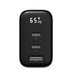 Сетевое зарядное устройство Magssory Digit 65W GaN black фото купить уфа