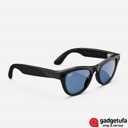 Умные очки Ray-Ban Smart Glasses Skyler RW4010 Shiny Black/Transitions Cerulean Blue фото купить уфа