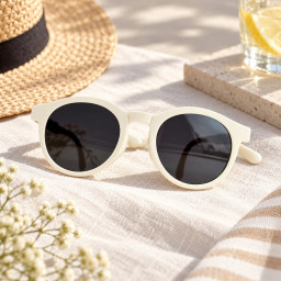 Детские солнцезащитные очки Mi LUSN Children Sunglasses бежевые L-MJ003 фото купить уфа