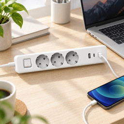 Удлинитель Mi Power Strip 20W 2C1A XMCXB01EU фото купить уфа