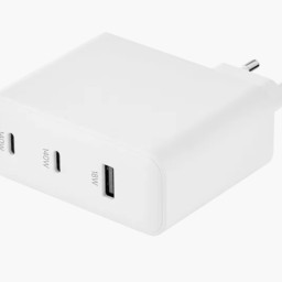 Сетевое зарядное устройство uBear Motion Wall Charger 140W 2xUSB-C, USB-A белое фото купить уфа