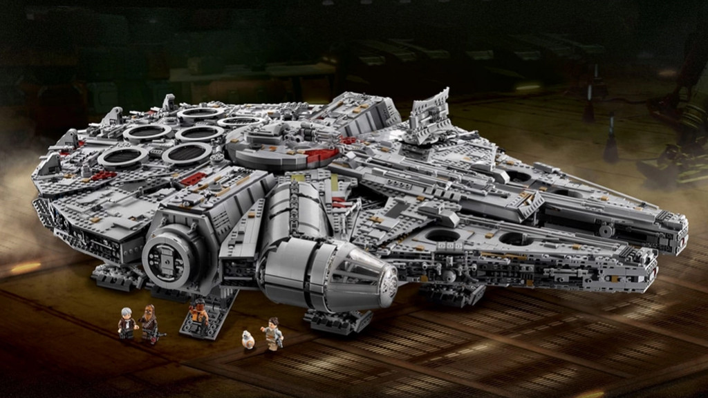 Один из самых больших конструкторов от Lego – Сокол Тысячелетия Star Wars 75192
