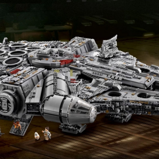 Один из самых больших конструкторов от Lego – Сокол Тысячелетия Star Wars 75192