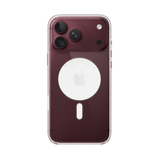 Накладка Apple Clear Case MagSafe для iPhone 18 Pro Max прозрачная MKDV4