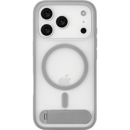 Накладка uBear для iPhone 17 Pro Stand 360 Mag Case серая фото купить уфа