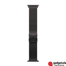 Apple Watch Ultra 2 49mm Black Titanium Black Titanium Milanese Loop S 2024 фото купить уфа