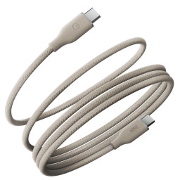 Кабель EnergEA HELIX USB-C to USB-C 60W 1.5m Magnetic Natural фото купить уфа