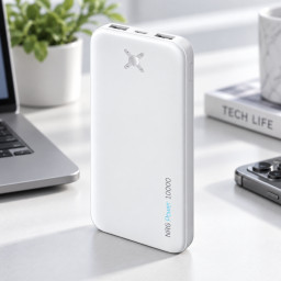 Внешний аккумулятор Deppa NRG Power 10000 mAh белый фото купить уфа