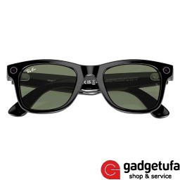 Умные очки Ray-Ban Smart Glasses Wayfarer RW4006 Shiny Black/Green фото купить уфа