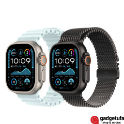 Apple Watch Ultra 2 49mm Black Titanium Black Titanium Milanese Loop S 2024 фото купить уфа