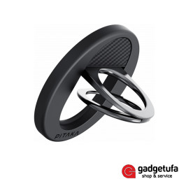 Магнитное кольцо с NFC Pitaka MagEZ Grip 3 черно-серое фото купить уфа