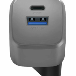 Сетевое зарядное устройство EnergEA Ampcharge GaN20 USB-C PD20+USB-A QC18 20W фото купить уфа