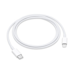 Оригинальный кабель Apple USB-C to Lightning cable 1m белый MUQ93ZM/A купить в Уфе